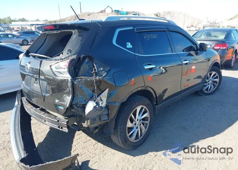 2014 Nissan Rogue Sl из США, поврежденный, VIN 5N1AT2MV5EC819598